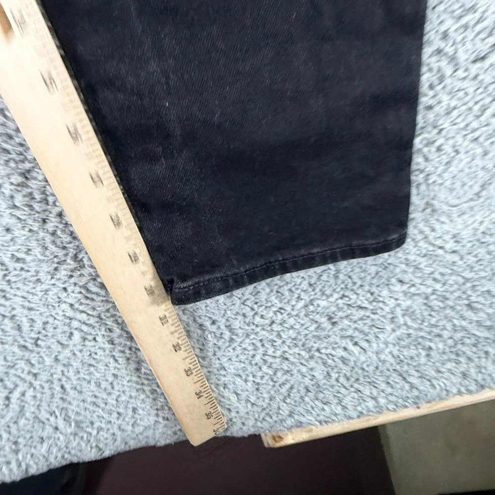 Abercrombie & Fitch Jeans Mens 28x32 Black Cotton Denim Skinny Athletic Workwear